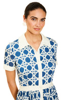 Mestiza New York Billie collared midi shirt dress shown in soft fabric with button details and a relaxed fit.