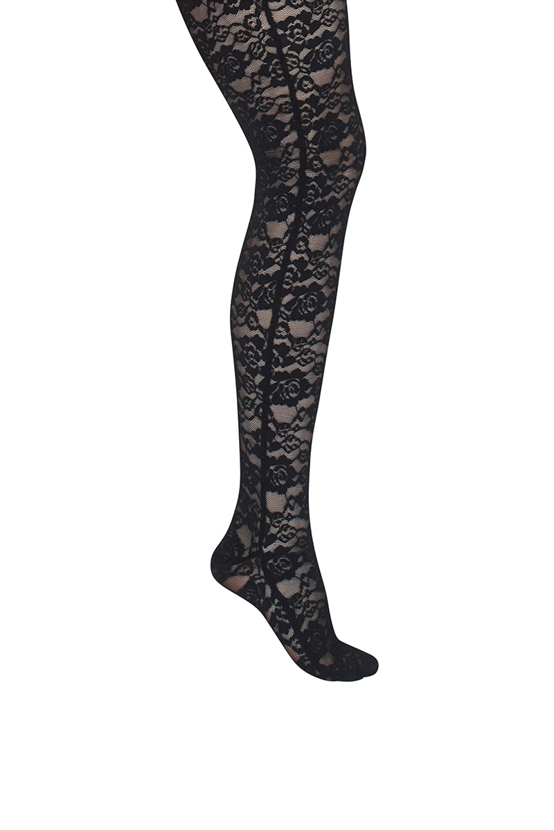 Junie black bodysuit and tights co-ords set, featuring a sleek black bodysuit with matching tights, stylish and comfortable clothing ensemble.