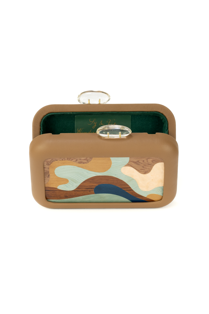SIMETRIS BURLE
MARX TAUPE CLUTCH - CULT MIA