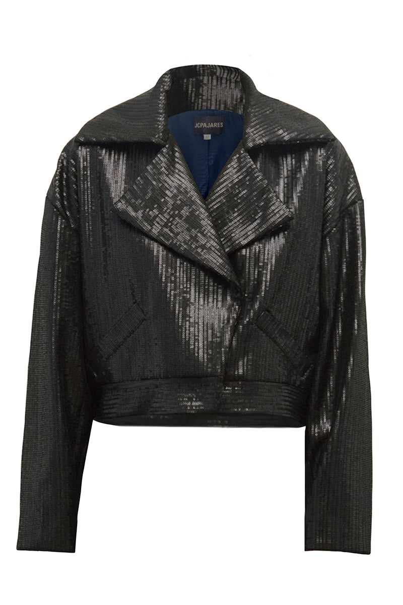 BIKER JACKET WITH MINI PALLETTES