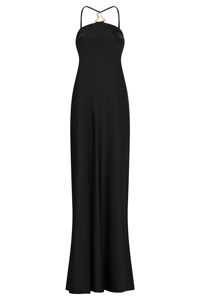 BRISA DRESS IN BLACK - CULT MIA
