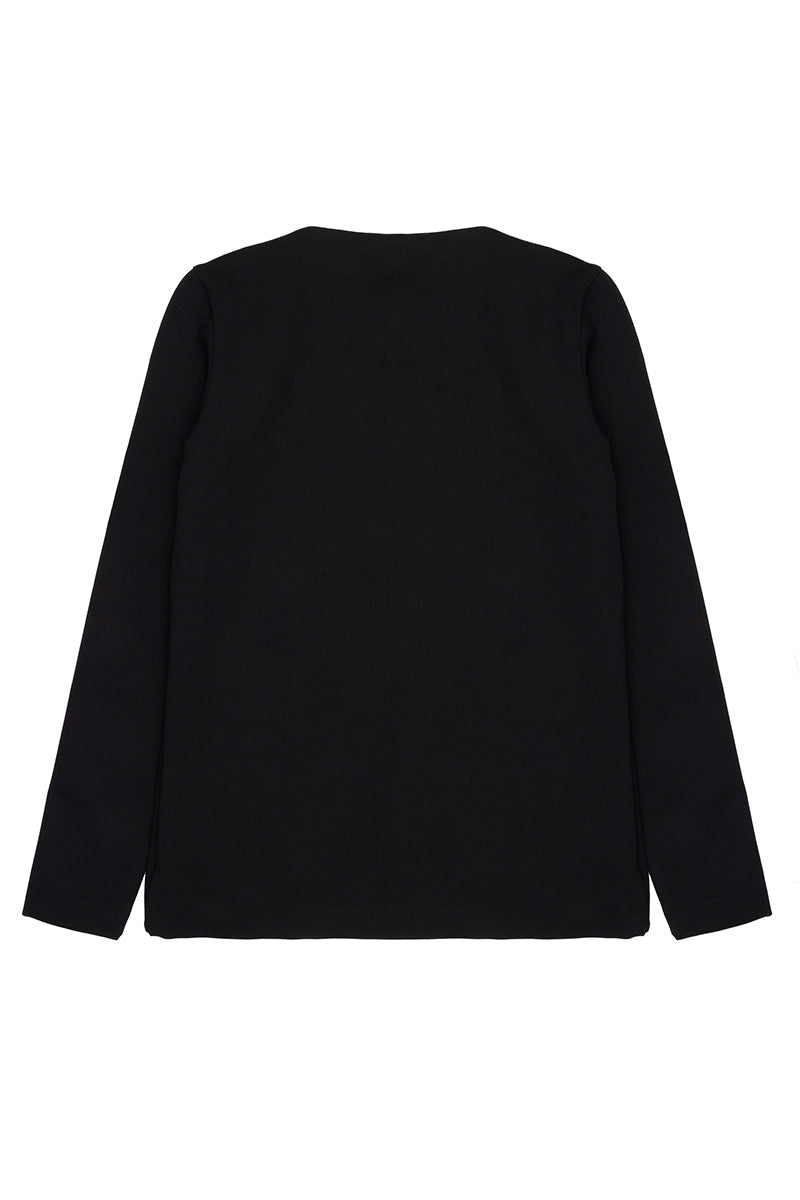 CROSS BUTTON JERSEY JACKET - CULT MIA