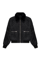 Metallic coated jacket from Bassigue, stylish and shiny outerwear with a sleek metallic finish, designed for a modern look.