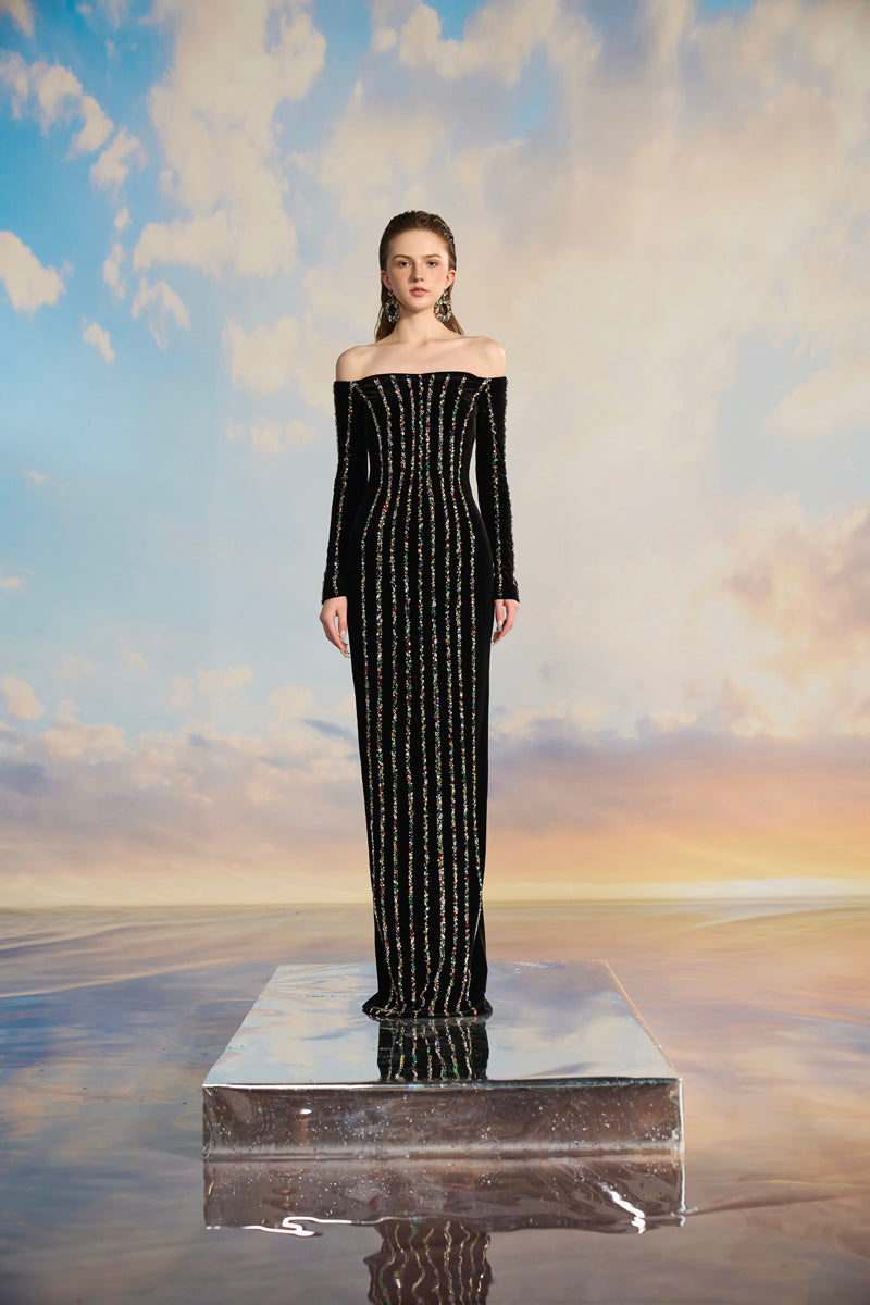 21Six NAILA VELVET BODYCON MAXI DRESS | Cult Mia 21Six NAILA VELVET BODYCON MAXI DRESS | Cult Mia