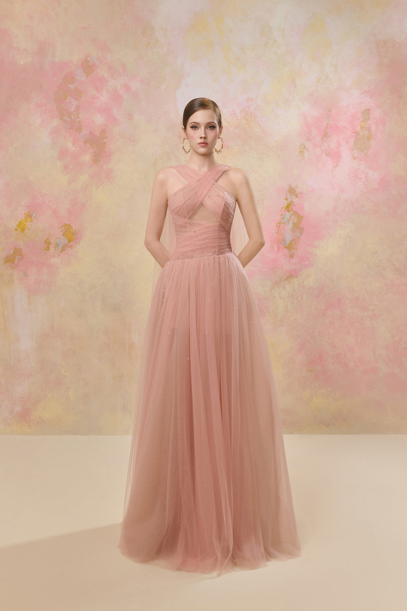 LYRA DRESS IN PINK