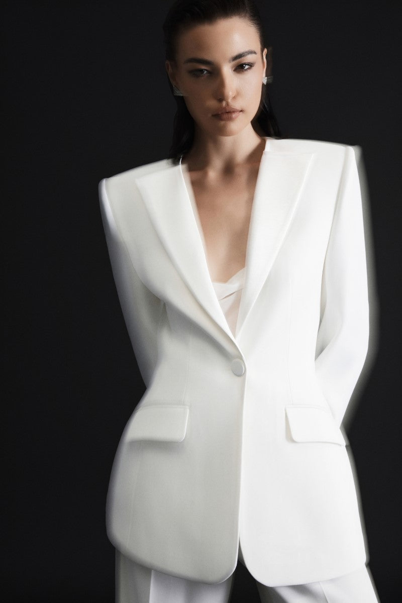 BELGRAVE WHITE JACKET - CULT MIA