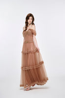 Joséphine Marilyn Maxi Dress in soft fabric, featuring a flowing silhouette and elegant design, perfect for summer occasions.