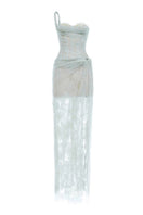 Baby blue Mara gown by Montsand, soft fabric with delicate detailing, perfect for special occasions or formal events.
