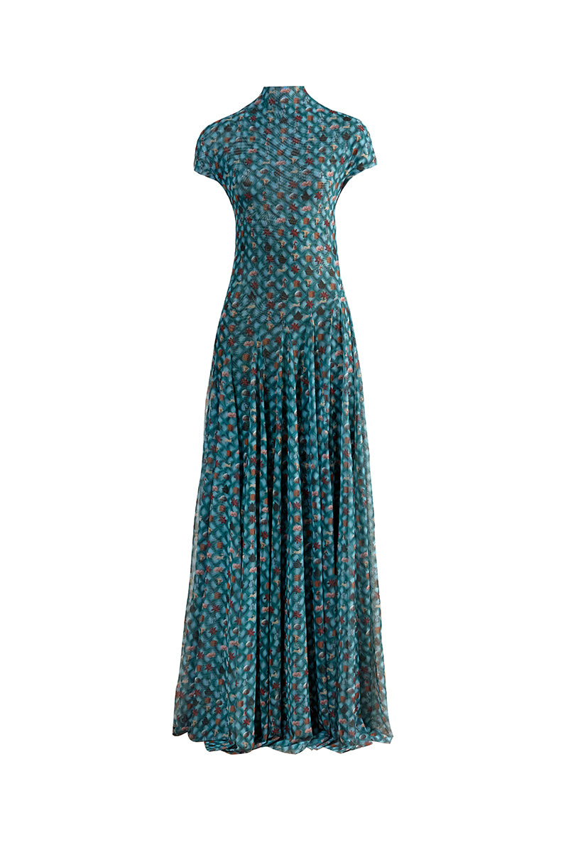 BAKLAVA DRESS IN BLUE - CULT MIA