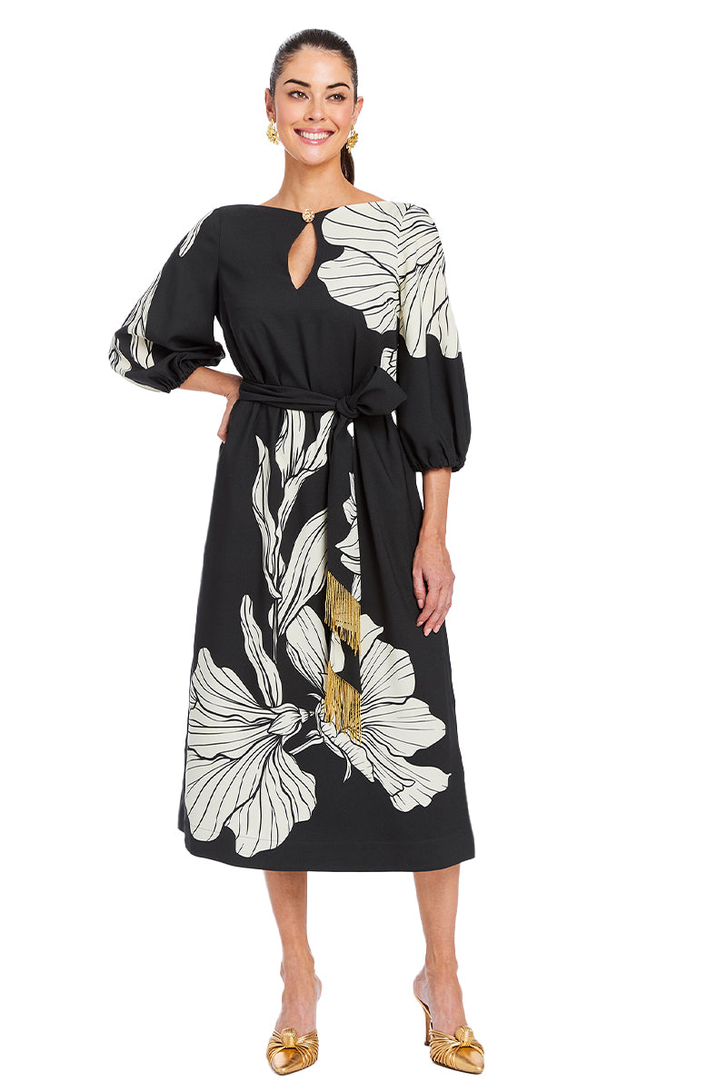 BARI MIDI IN BLACK IVORY - CULT MIA