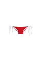 Verdelimon Bauta bikini bottom in cherry color, with a flattering fit, displayed from the front view.