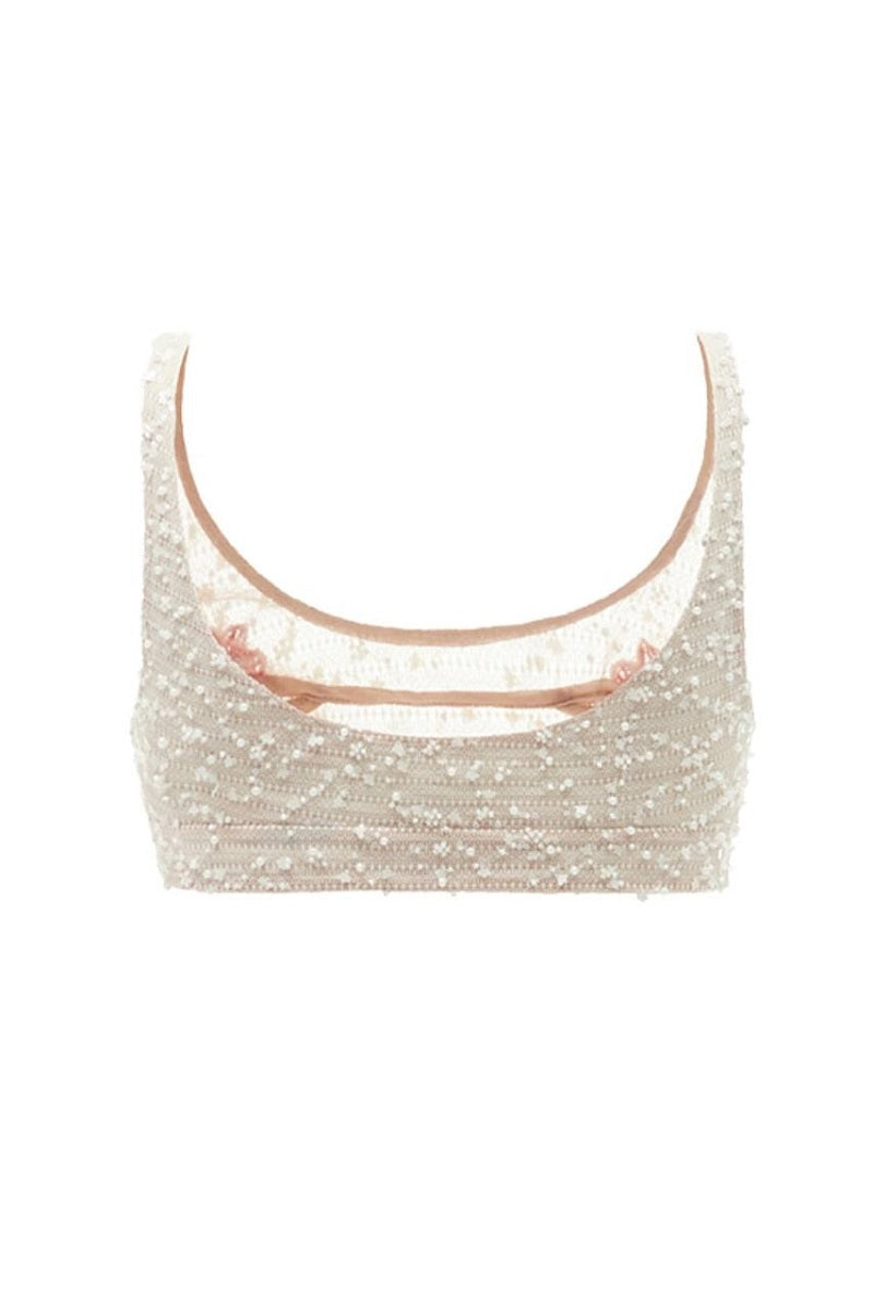 BEAD TOP IN MILK - CULT MIA