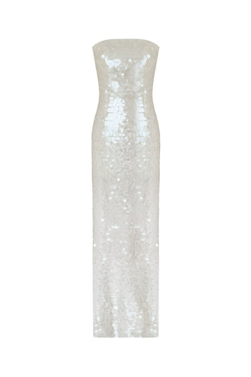 LOREN GLAM SEQUIN MAXI DRESS - CULT MIA