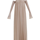 Deme By Gabriella Becki maxi dress featuring flowing fabric and a stylish design, perfect for elegant summer occasions.
