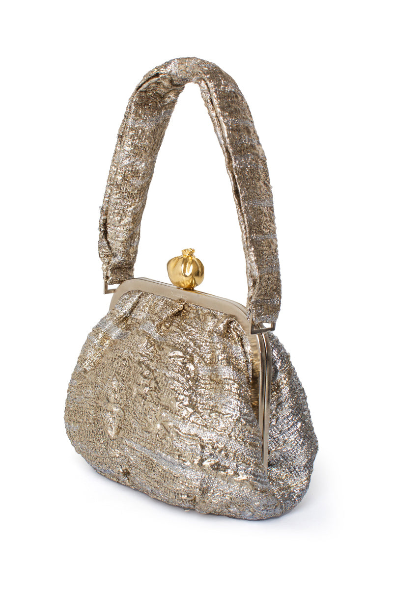 POMEGRANATE ON AURORA BELLA SHOULDER BAG - CULT MIA