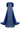 BELLAMY BIJOU BLUE STRAPLESS EMBROIDERY GOWN - CULT MIA