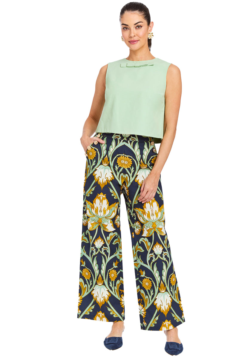 BIANCA BOW TOP IN MALACHITE GREEN - CULT MIA