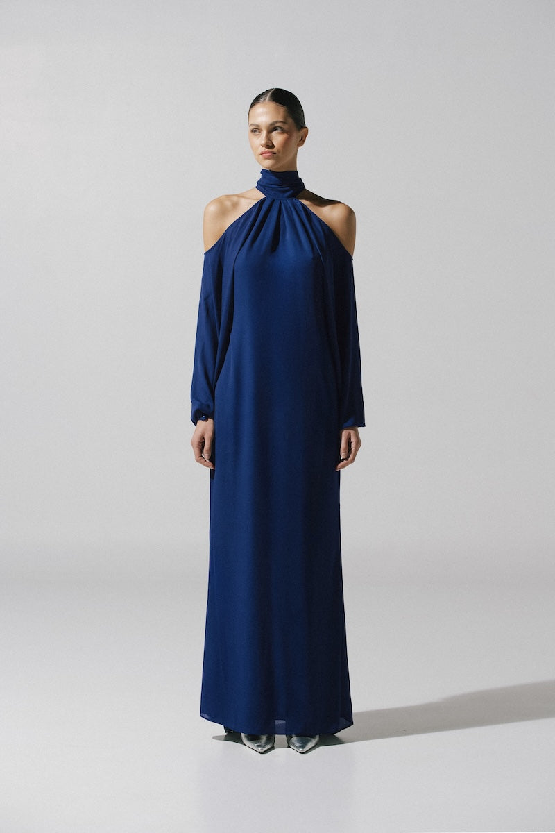 BISCAY MAXI DRESS IN ROYAL BLUE
