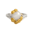 Gold Bloom Ring by Jude Benhalim featuring a delicate floral design, perfect for elegant jewelry collection.