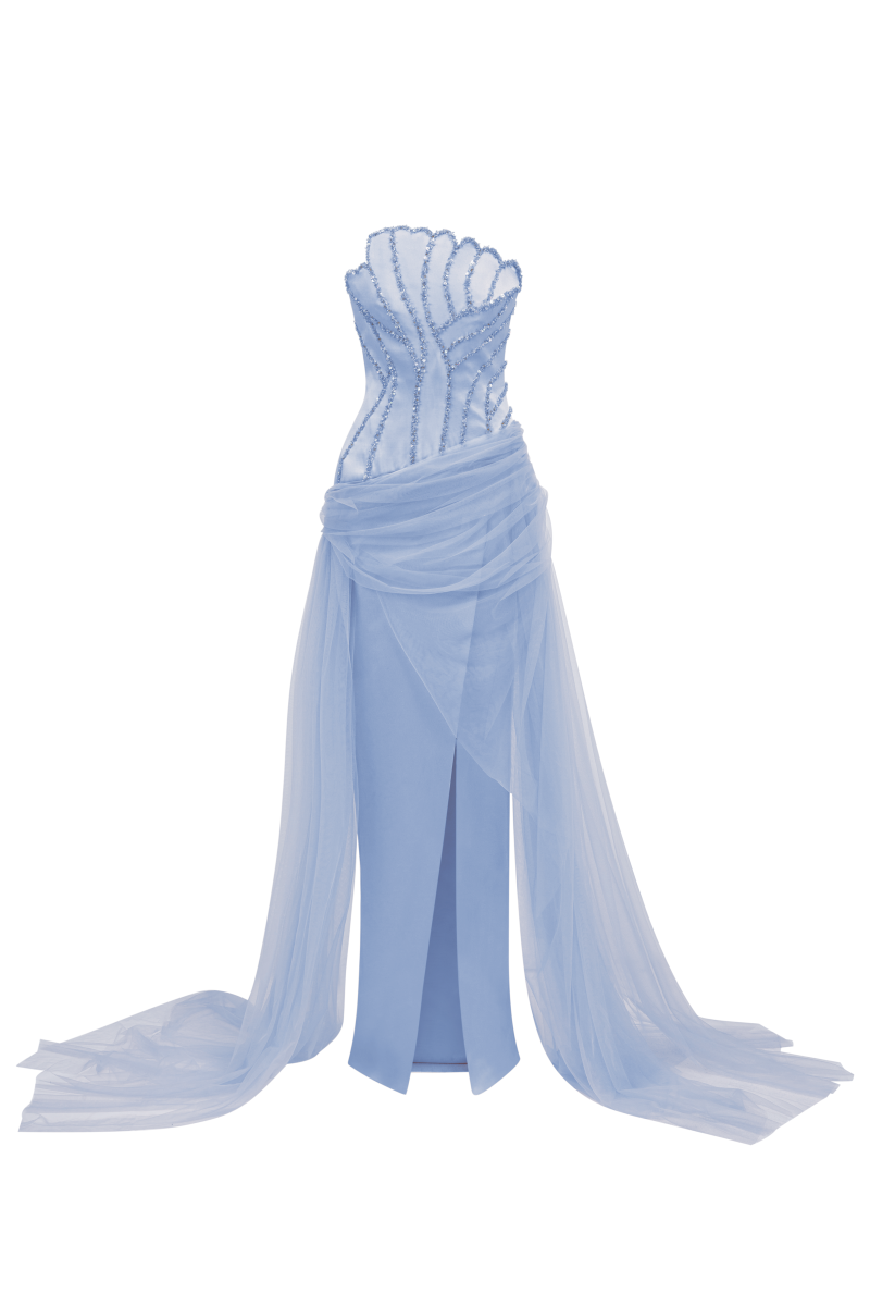 CAPUCINE SILK TAFFETA AND TULLE GOWN | CULT MIA | 21Six CAPUCINE SILK TAFFETA AND TULLE GOWN | CULT MIA | 21Six