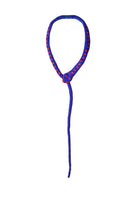 Blue Guardian Snake necklace by Pájara Pinta featuring a detailed snake pendant on a chain.