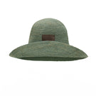 Blue bucket hat by LE SH KA, casual hat with wide brim and blue fabric, perfect for sun protection and stylish outdoor wear.