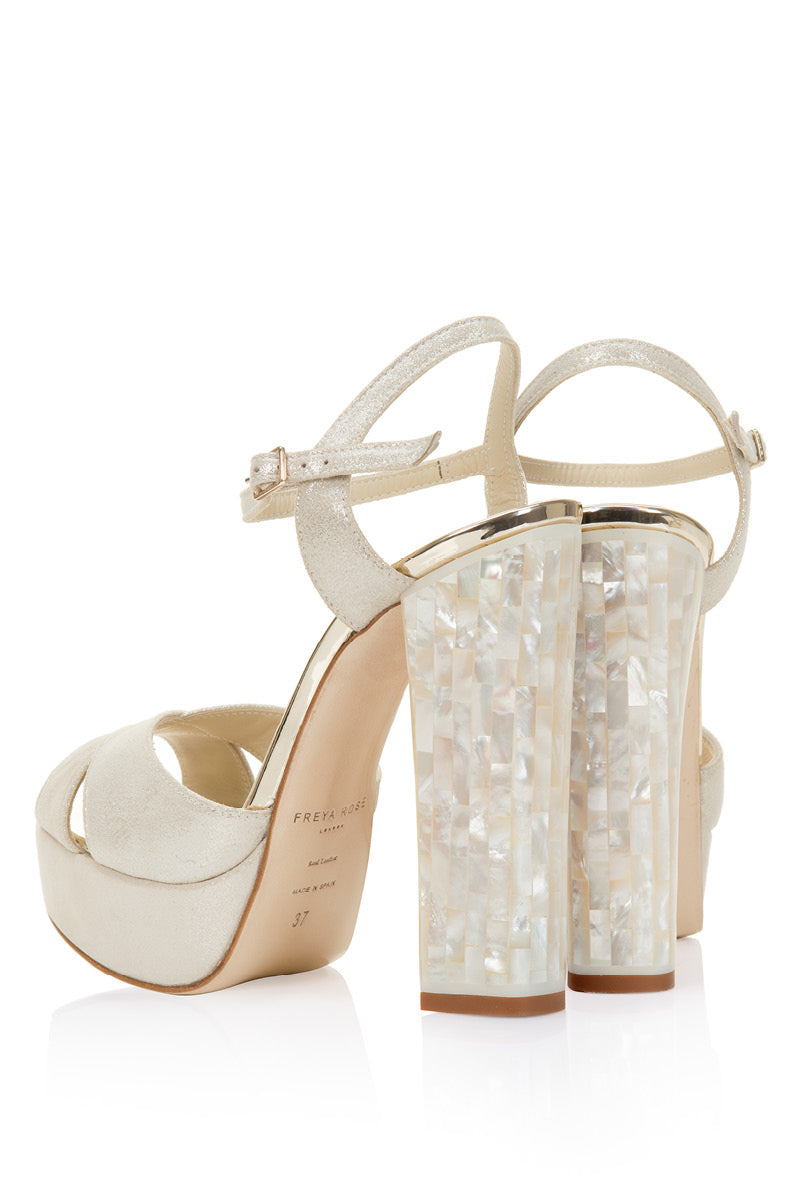 Elegant pair of Freya Rose Bonnie Heels featuring stylish design and high heels, perfect for formal occasions.