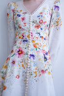 AISA Botanica Maxi Dress featuring a floral print, flowing fabric, and a relaxed fit, perfect for casual or summer wear.