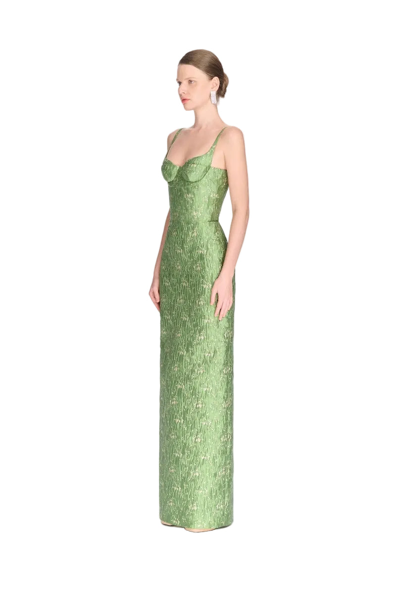 BROCADE BAMBOO DRESS | CULT MIA