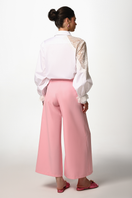 Liya bubble trousers, stylish and comfortable pants with a voluminous, bubble design, shown in a vibrant, trendy fabric.