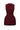 BURGUNDY CRYSTAL BEADED MINI DRESS