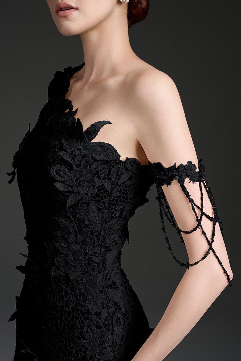FLORAL GARDEN LACE MINI DRESS - CULT MIA