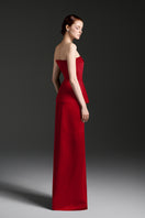 I.H.F Studio silk taffeta co-ords set featuring a stylish top and matching wide-leg pants in luxurious silk taffeta fabric.