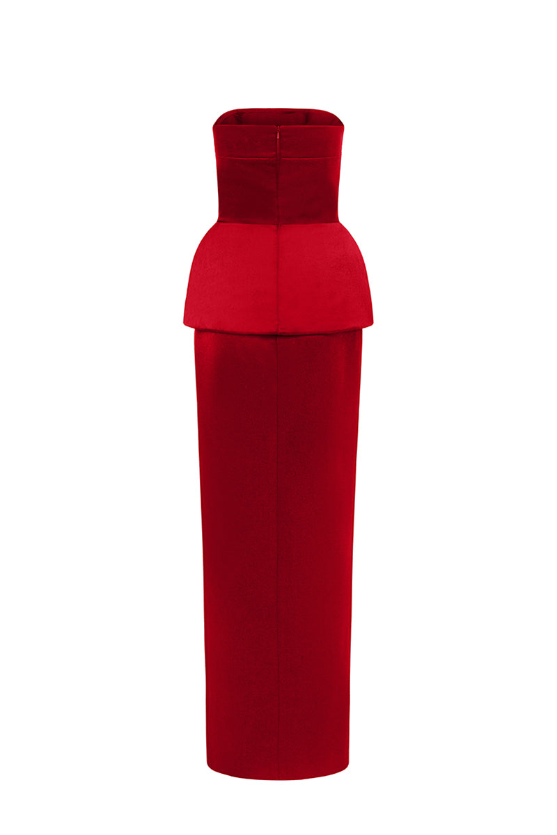 I.H.F Studio silk taffeta co-ords set featuring a stylish top and matching pants in luxurious shiny silk taffeta fabric.