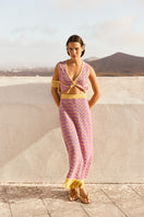 Vorn Design Camaria co-ords set in light blush, featuring a stylish matching top and pants for a chic, coordinated look.