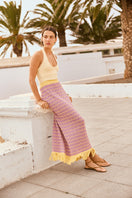 Vorn Design Camaria light blush co-ord set featuring a stylish matching top and pants for a chic, coordinated look.