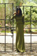 Maylé Vásquez MARENA Maxi Dress with flowing fabric and elegant design, perfect for summer or special occasions.
