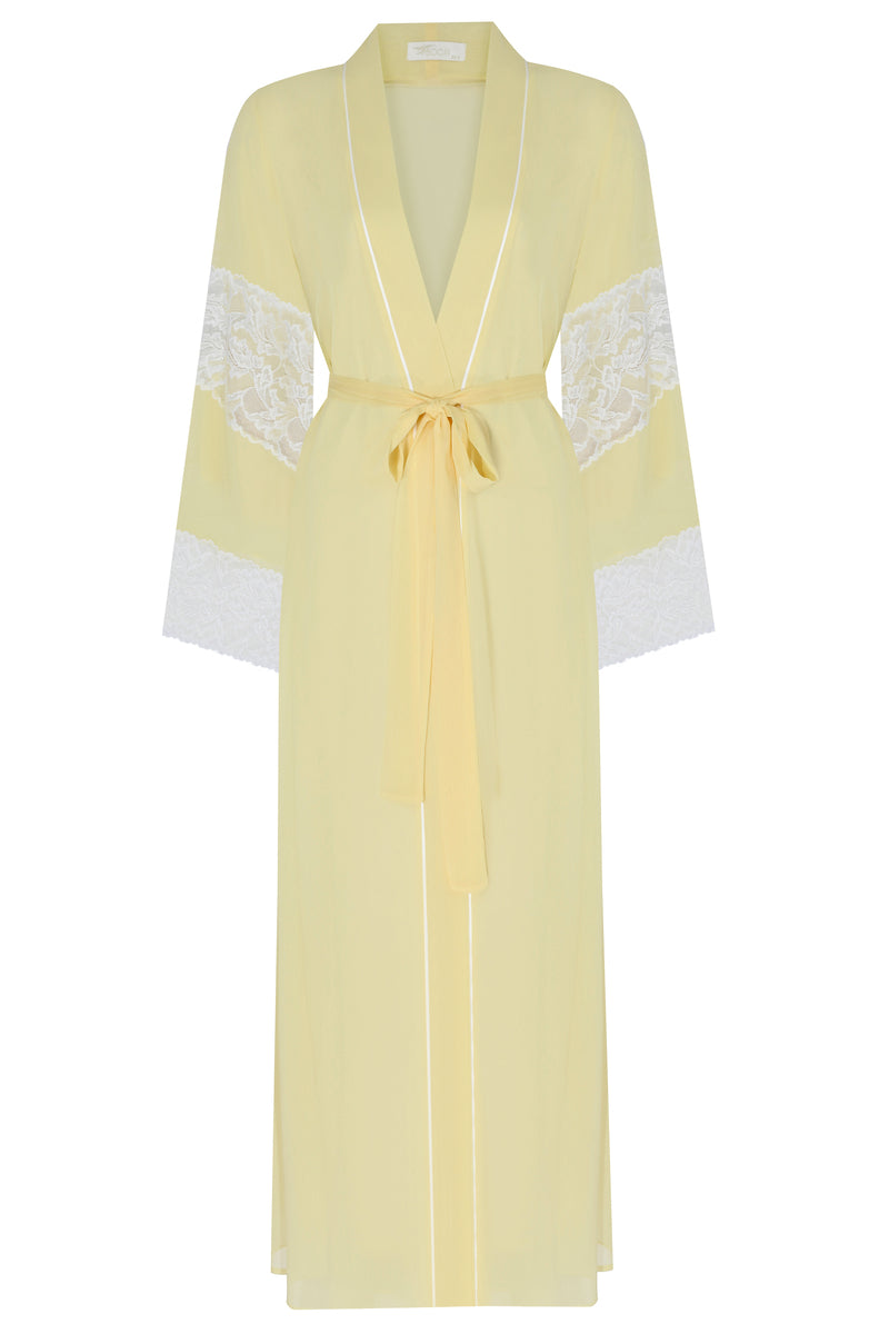 CELESTE SILKY CHIFFON KIMONO - CULT MIA