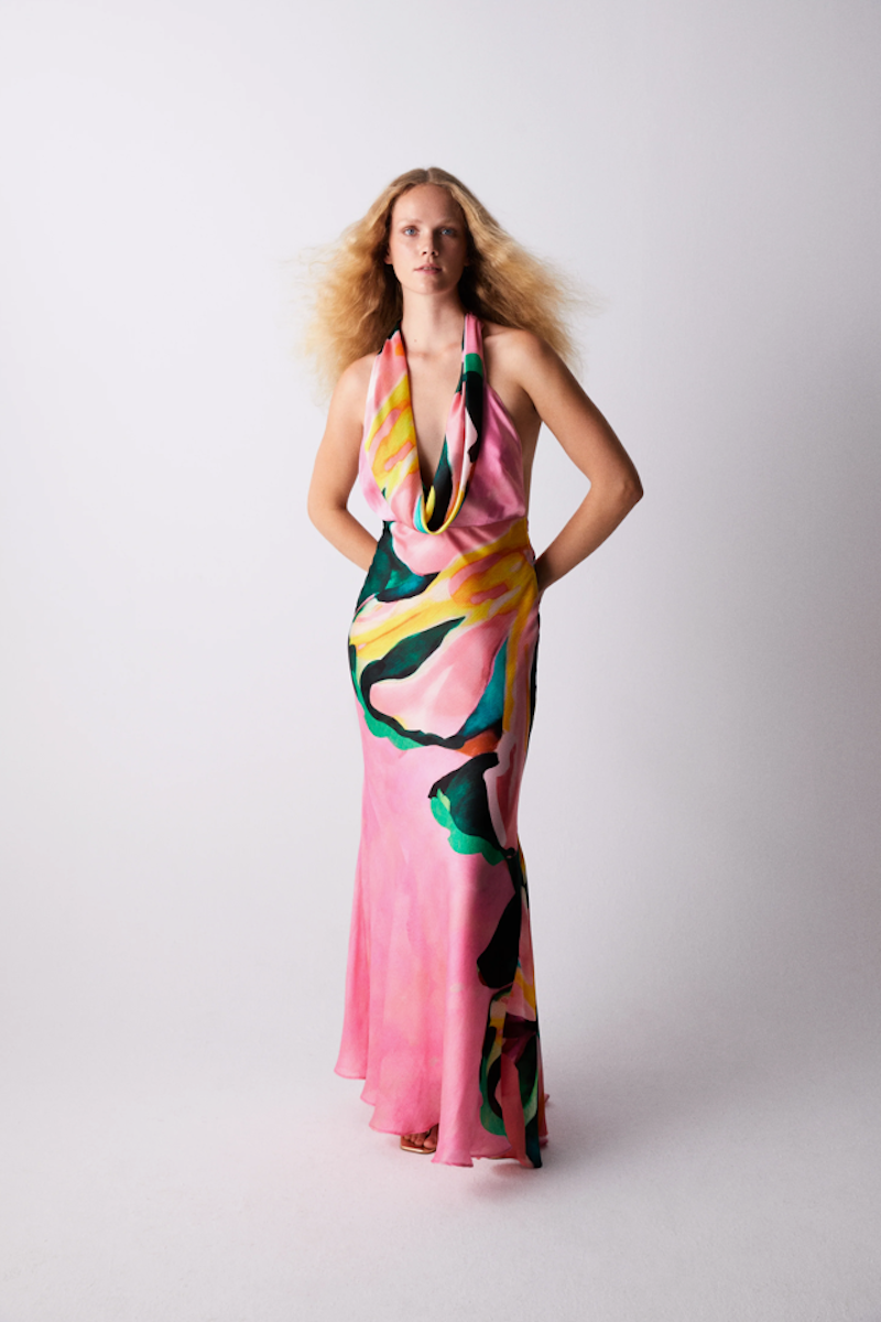 CHIARA DRESS IN TAFFY PINK - CULT MIA