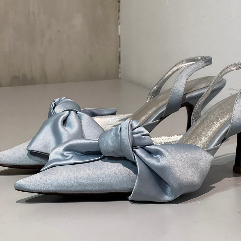 CINDERELLA BOW HEELS - CULT MIA