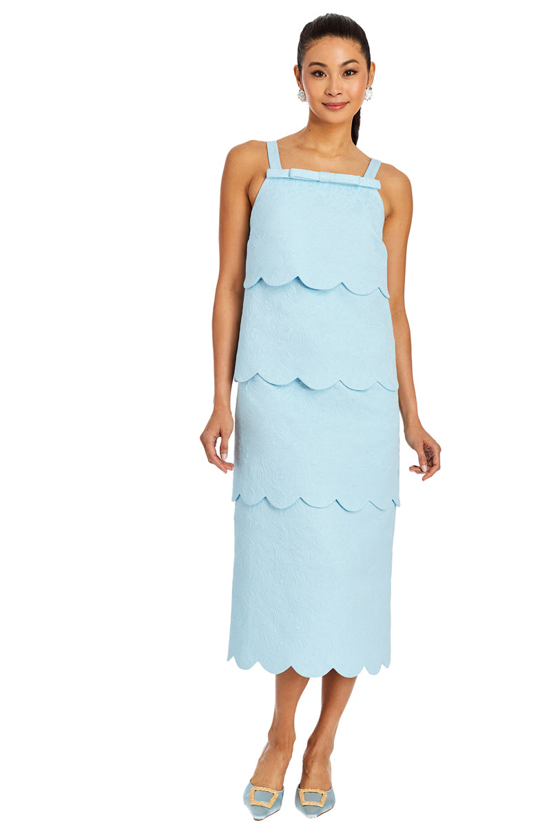 CITRINE MIDI IN POWDER BLUE - CULT MIA