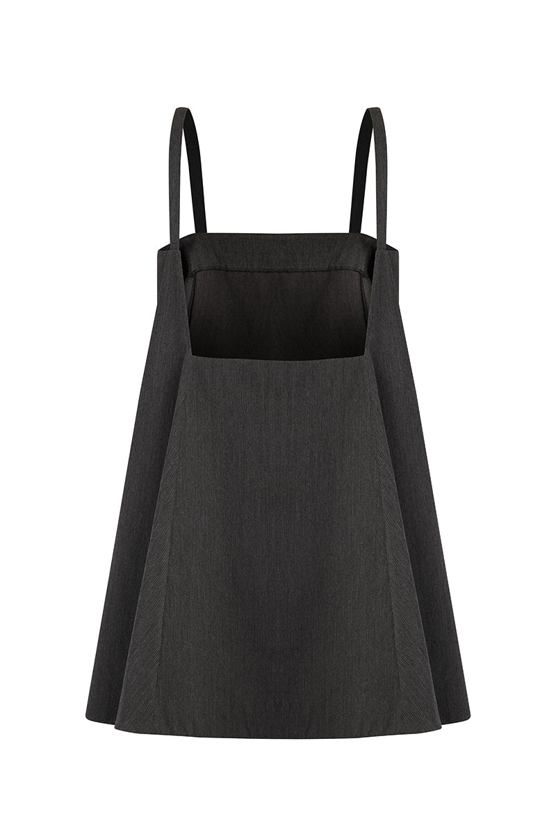 OLIVER TOP IN GRAY - CULT MIA