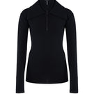 Black JOE B sweater from URA featuring a classic knit design, shown in a close-up image highlighting the textured fabric.