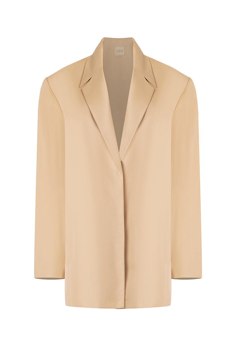 CLARA BLAZER IN CAMEL - CULT MIA