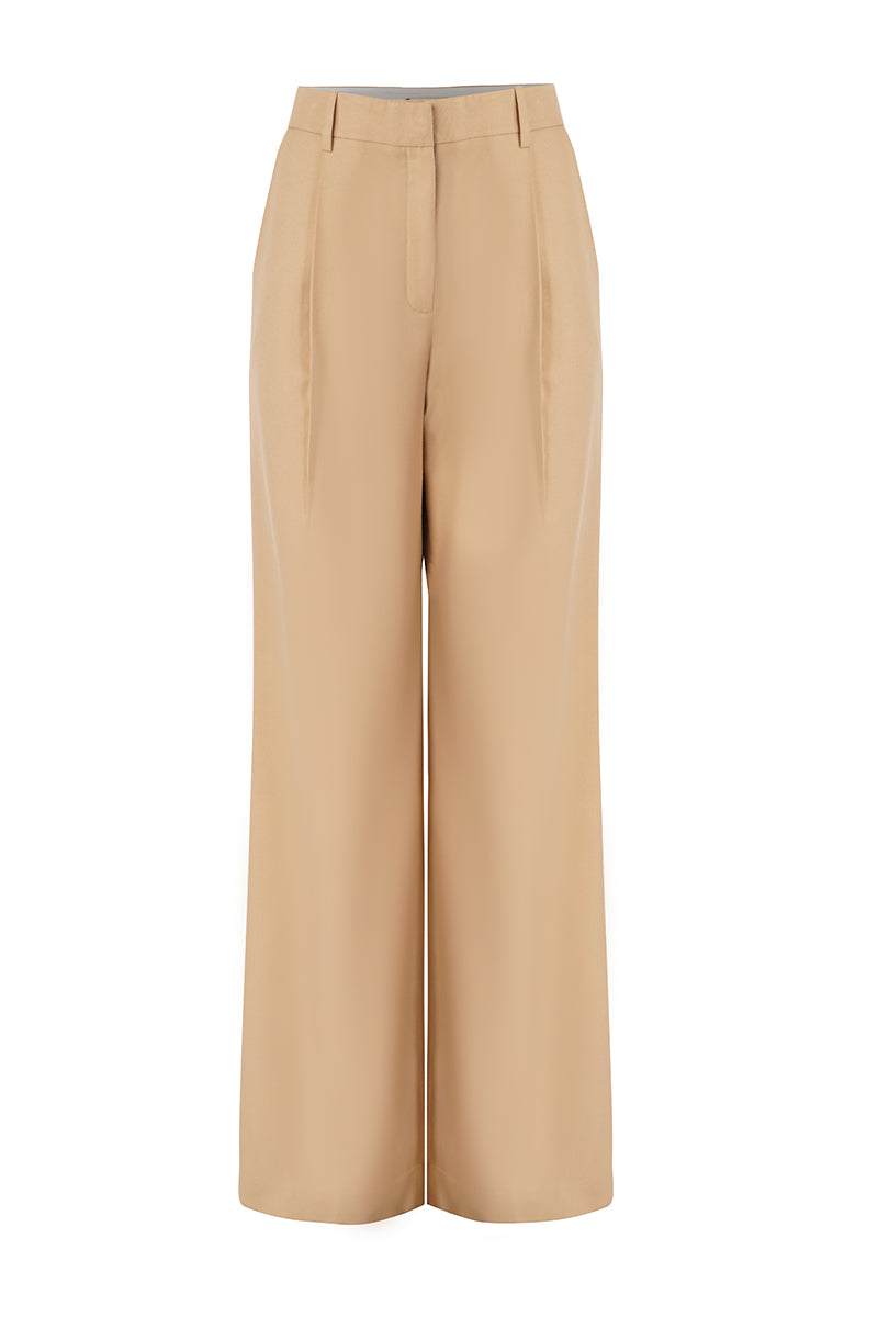 CLARA PANTS IN CAMEL - CULT MIA