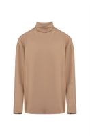 URAA EIRA top, stylish women's blouse with a relaxed fit, featuring a soft fabric and modern design, shown in a neutral color.