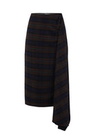 URAA midi skirt in a stylish design, featuring a flowy silhouette and elegant fabric, perfect for versatile fashion looks.