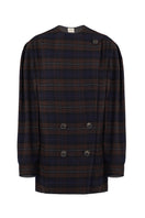 URA KARI blazer featuring a tailored fit and classic design, shown on a mannequin with neutral background.