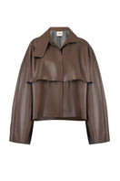 URA PIA trench jacket in classic style, featuring a tailored fit and button details, shown in a neutral color.