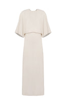 URAA maxi dress, RUNA style, flowing fabric with a vibrant pattern, sleeveless design, perfect for summer wear.
